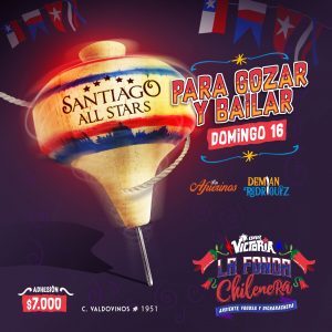 santiago all stars en bar victoria 16 septiembre 2018