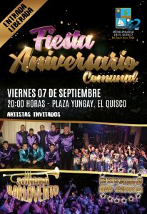 fiesta aniversario comunal el quisco 2018 santiago all stars